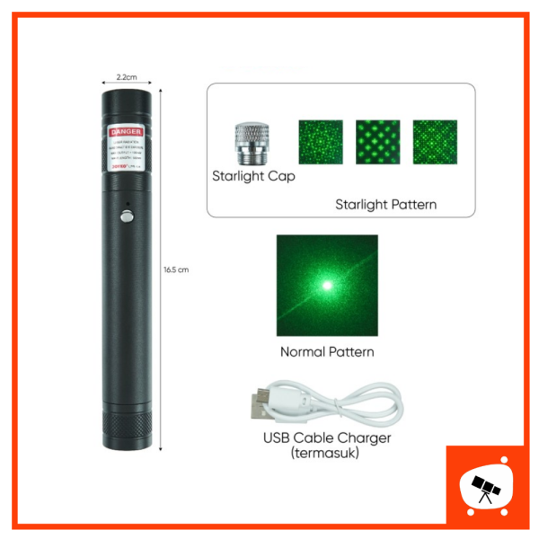 Green Laser Pointer - Gambar 2
