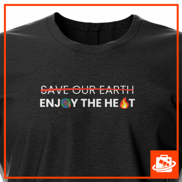 Kaos Enjoy The Heat - Gambar 3
