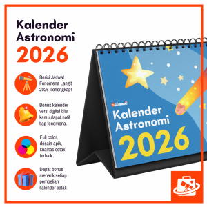 Kalender Astronomi 2026 (PRE-ORDER)