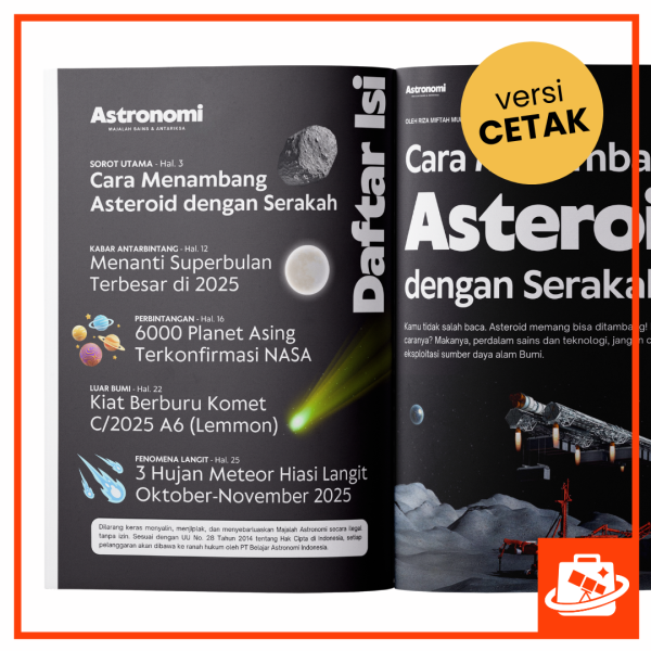 Majalah Astronomi Edisi 8 (Oktober-November 2025) - Gambar 2