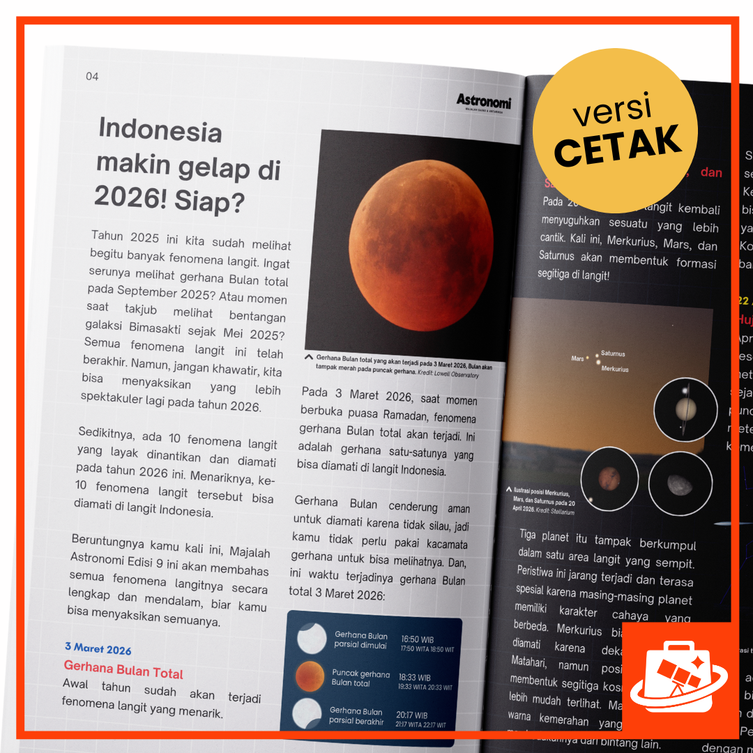 Majalah Astronomi Edisi 9 (Januari 2026) - Gambar 2